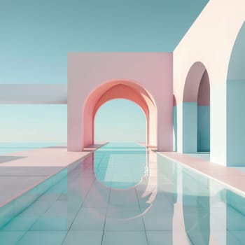 Simple, clean background in a minimalist modern style.