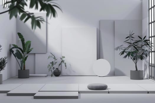 Simple yet effective mockup setup with ample room for customization.