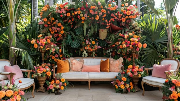 Unique party design showcasing a one-of-a-kind pattern arrangement