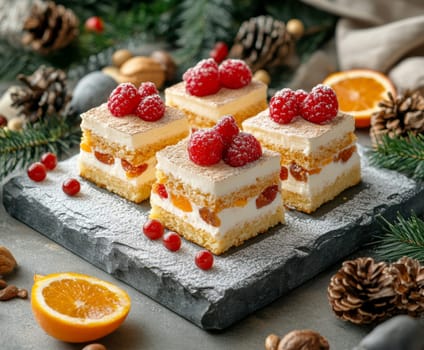 thanks giving traditions around the world, coffee, dessert . AI generative.