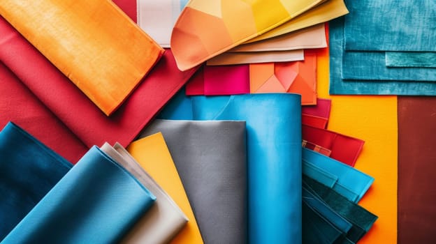 A vibrant studio environment ideal for interior designers
