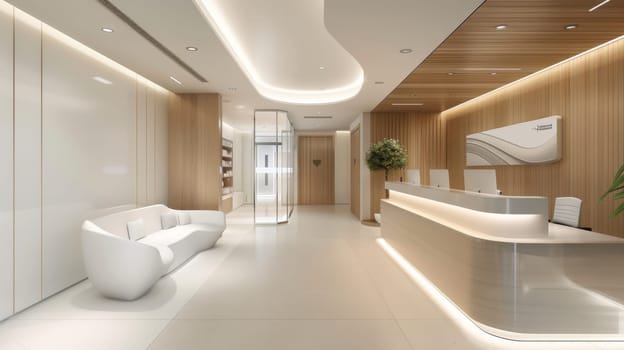 A sleek clinic space designed for nutritionists
