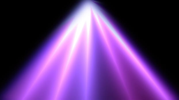 3d render Laser show. Computer generated