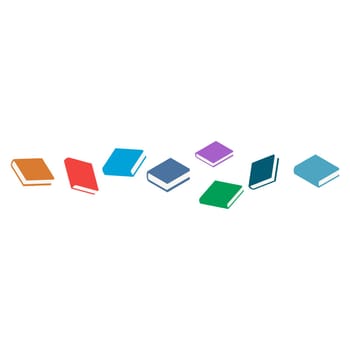 Book Stack Vector art Illustration