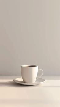 Minimalist marketing design on a plain background.