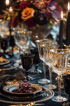 Luxurious mockup setup with opulent decoration for a glamorous presentation.