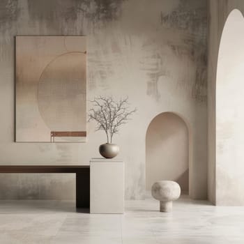 Modern minimalist background with subtle, sophisticated tones.