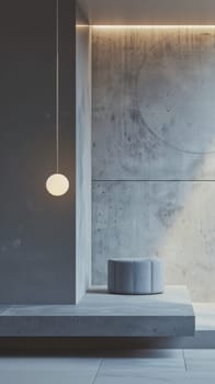 Sleek mockup design with minimalistic elements.