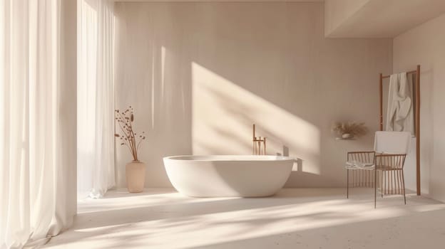 Beauty and wellness in minimalistic elegance
