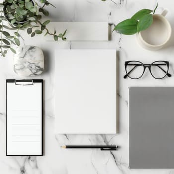 Copy space mockup setup ideal for highlighting text or graphics.