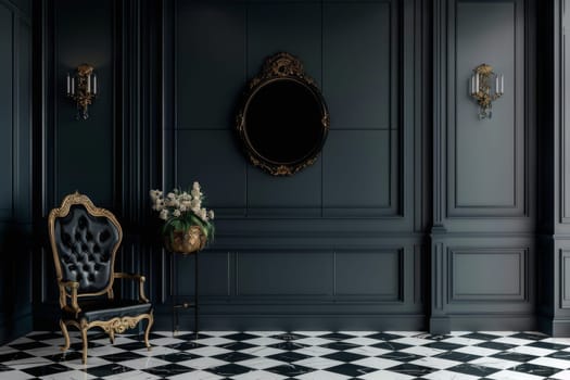 Elegant mockup design featuring ornate details for a luxurious aesthetic.