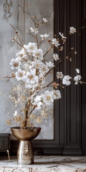 Exquisite mockup arrangement with lavish decoration for a grandiose aesthetic.