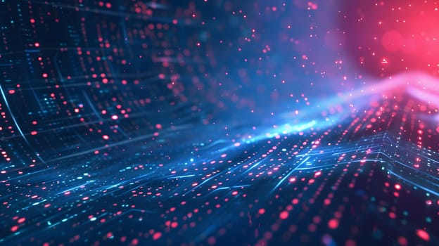 Abstract futuristic background Data Transfer.technology