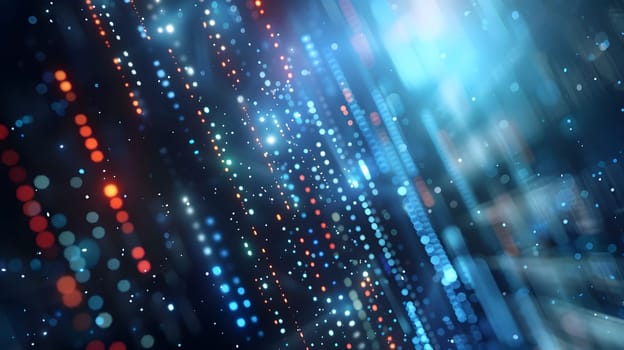 Abstract futuristic background Data Transfer.technology