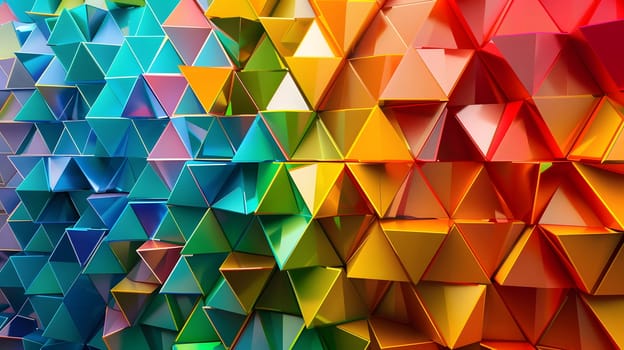 abstract geometric background. a vibrant abstract background