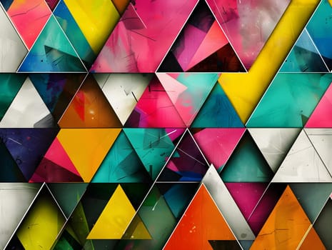 abstract geometric background. a vibrant abstract background