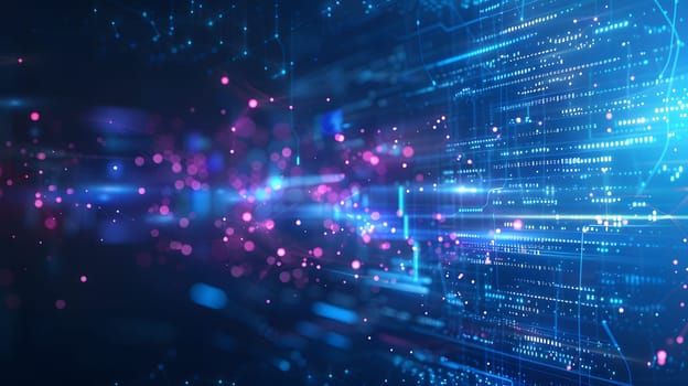 Abstract futuristic background Data Transfer.technology