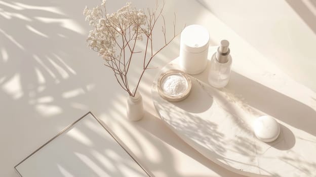 Beauty and wellness essentials in minimalist fashion