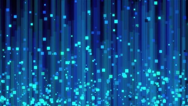 Abstract data Communication. Computer generated