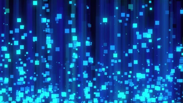 Abstract data Communication. Computer generated