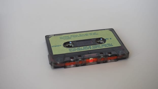 MADRID, SPAIN - SEPTEMBER 28, 2024: Il Meglio transl. The Best cassette by spanish signer Julio Iglesias