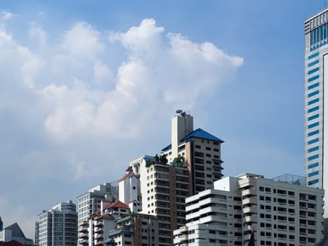 Bangkok, Thailand. November 9, 2024. Prosta Tower is a modern A class office building offering approx, Construction and fit out standards meet best market standards and newest architecture trends.