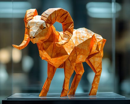 Intricate origami that requires a lot of effort can turn ordinary paper into beautiful artwork that can be displayed on a stand in a gallery. (Aries for those born between March 21 – April 19)