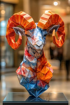 Intricate origami that requires a lot of effort can turn ordinary paper into beautiful artwork that can be displayed on a stand in a gallery. (Aries for those born between March 21 – April 19)