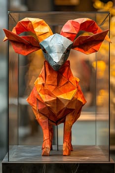 Intricate origami that requires a lot of effort can turn ordinary paper into beautiful artwork that can be displayed on a stand in a gallery. (Aries for those born between March 21 – April 19)
