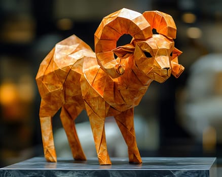 Intricate origami that requires a lot of effort can turn ordinary paper into beautiful artwork that can be displayed on a stand in a gallery. (Aries for those born between March 21 – April 19)