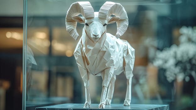 Intricate origami that requires a lot of effort can turn ordinary paper into beautiful artwork that can be displayed on a stand in a gallery. (Aries for those born between March 21 – April 19)