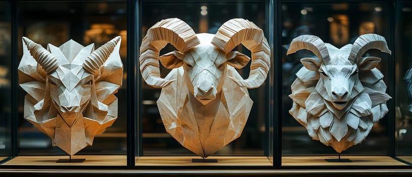 Intricate origami that requires a lot of effort can turn ordinary paper into beautiful artwork that can be displayed on a stand in a gallery. (Aries for those born between March 21 – April 19)