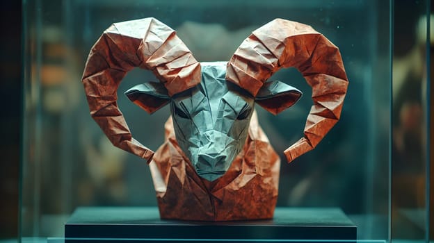 Intricate origami that requires a lot of effort can turn ordinary paper into beautiful artwork that can be displayed on a stand in a gallery. (Aries for those born between March 21 – April 19)