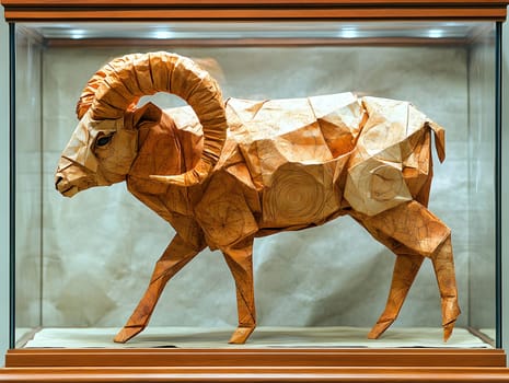 Intricate origami that requires a lot of effort can turn ordinary paper into beautiful artwork that can be displayed on a stand in a gallery. (Aries for those born between March 21 – April 19)