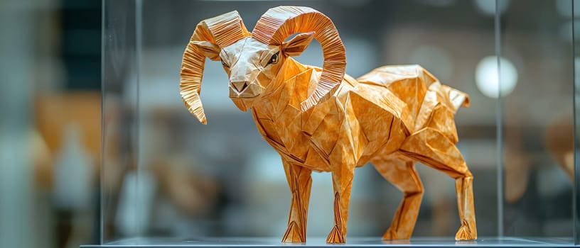 Intricate origami that requires a lot of effort can turn ordinary paper into beautiful artwork that can be displayed on a stand in a gallery. (Aries for those born between March 21 – April 19)