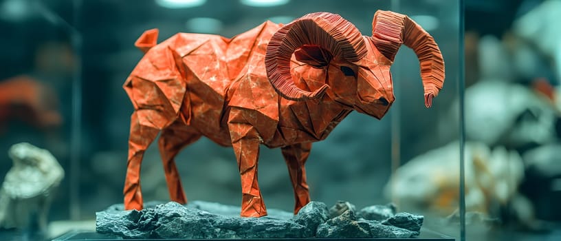 Intricate origami that requires a lot of effort can turn ordinary paper into beautiful artwork that can be displayed on a stand in a gallery. (Aries for those born between March 21 – April 19)