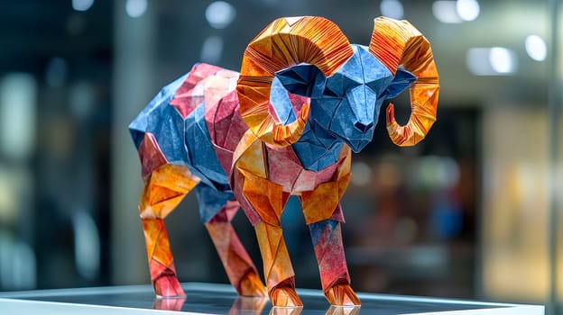 Intricate origami that requires a lot of effort can turn ordinary paper into beautiful artwork that can be displayed on a stand in a gallery. (Aries for those born between March 21 – April 19)