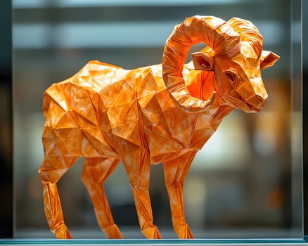 Intricate origami that requires a lot of effort can turn ordinary paper into beautiful artwork that can be displayed on a stand in a gallery. (Aries for those born between March 21 – April 19)