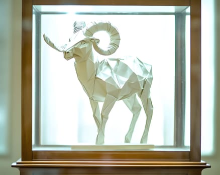 Intricate origami that requires a lot of effort can turn ordinary paper into beautiful artwork that can be displayed on a stand in a gallery. (Aries for those born between March 21 – April 19)