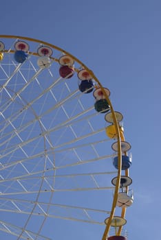 Ferris wheel at a funfair