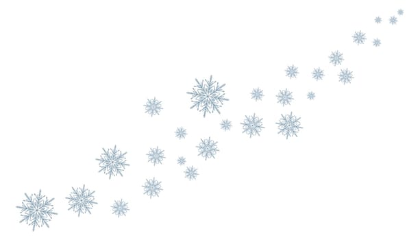 Christmas Snowflakes design Winter snow icon