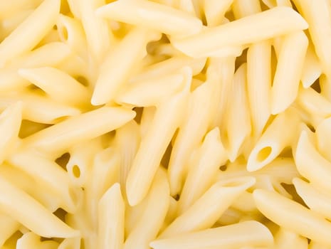 Italian Alfredo Spahetti Pasta. Creamy Penne and spaghetti Food lunch meal