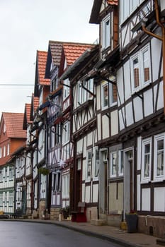 picturesque house in Bad Sooden Allendorf in the Werra Valley in Germany, Hessen