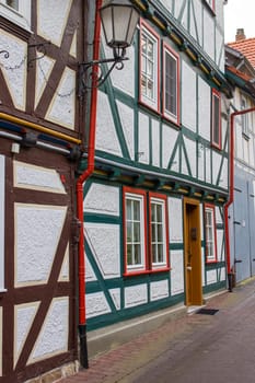 picturesque house in Bad Sooden Allendorf in the Werra Valley in Germany, Hessen