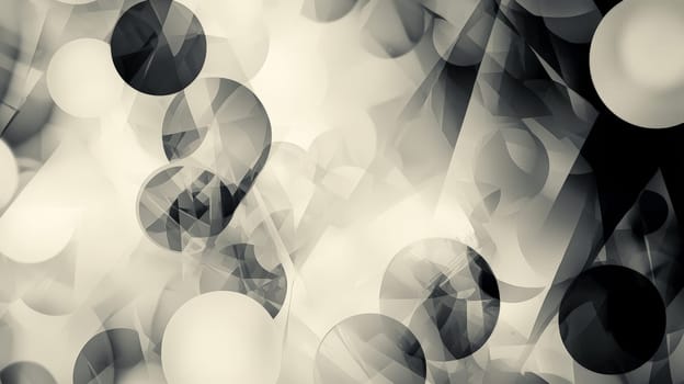 A sleek and sophisticated monochromatic 2D design crafted for PowerPoint slides. This modern artwork features clean lines and abstract patterns, creating a visually appealing yet minimalist aesthetic. Ideal for presentations requiring a professional and contemporary look, it balances simplicity with artistic flair.
