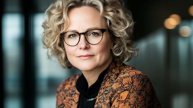 Portrait of a confident and stylish businesswoman.