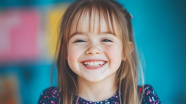 Portrait of a happy young girl