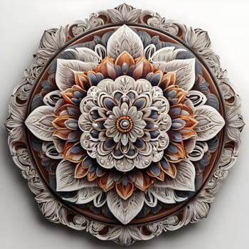 Closeup of the beautiful mandala