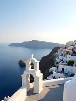 View in Santorini in Greece