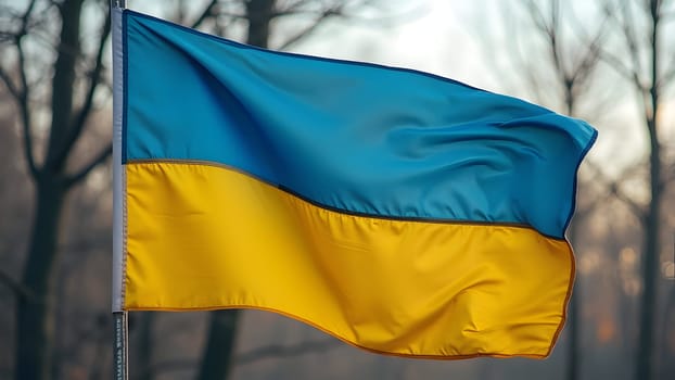 Stand with Ukraine, Ukraine flags